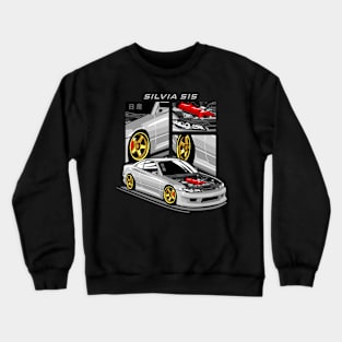 JDM car nissan silvia S15 Crewneck Sweatshirt